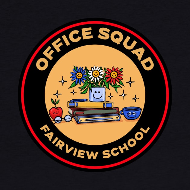 Office Squad Fairview School by Mountain Morning Graphics